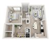 GLEE Floor Plan GLEE Floor Plan at Altis Little Havana, Miami, Florida